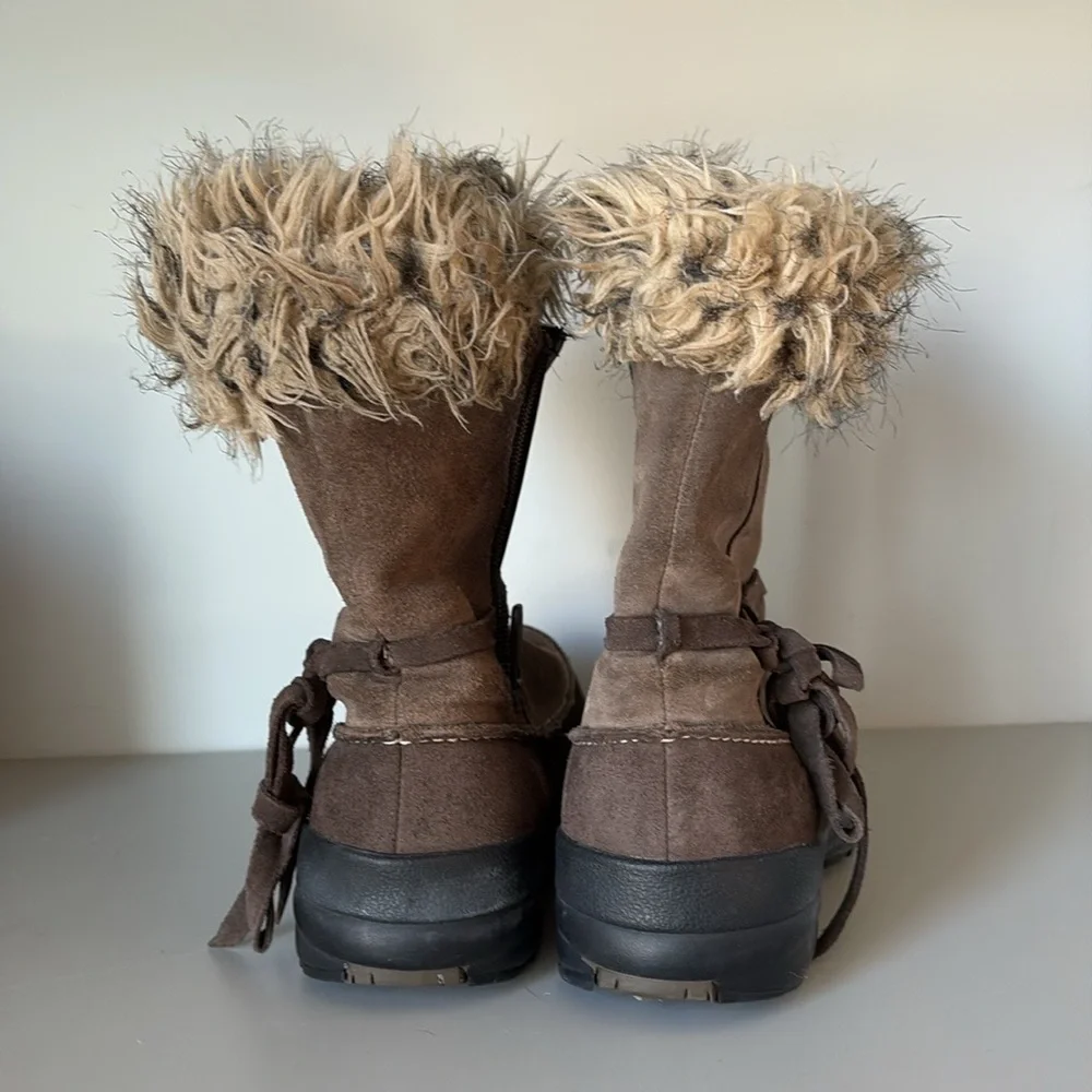 Sorel Northern Lite Tall Boots Side Zip Waterproof Thinsulate Size 10